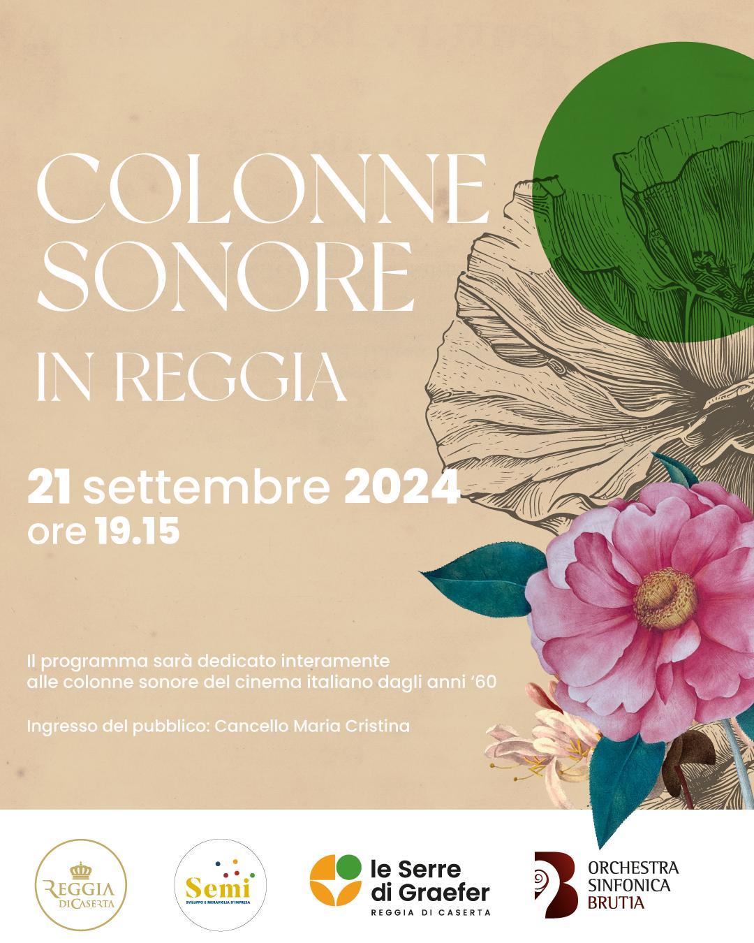 Colonne sonore in Reggia